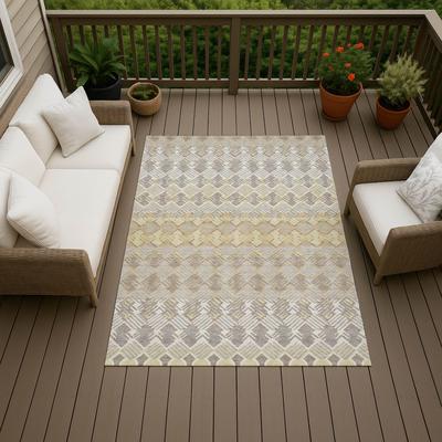 Addison Rugs Machine Washable Indoor/ Outdoor Global Mcrae Chantille Rug