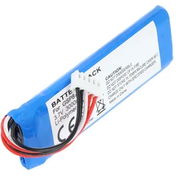 AccuCell Akku passend für JBL Flip 3 Akku GSP872693 3,7 Volt 3000mAh Li-Polymer Akku