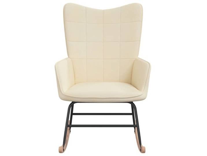 Fauteuil à bascule - MANGO - Crème Tissu M12328009