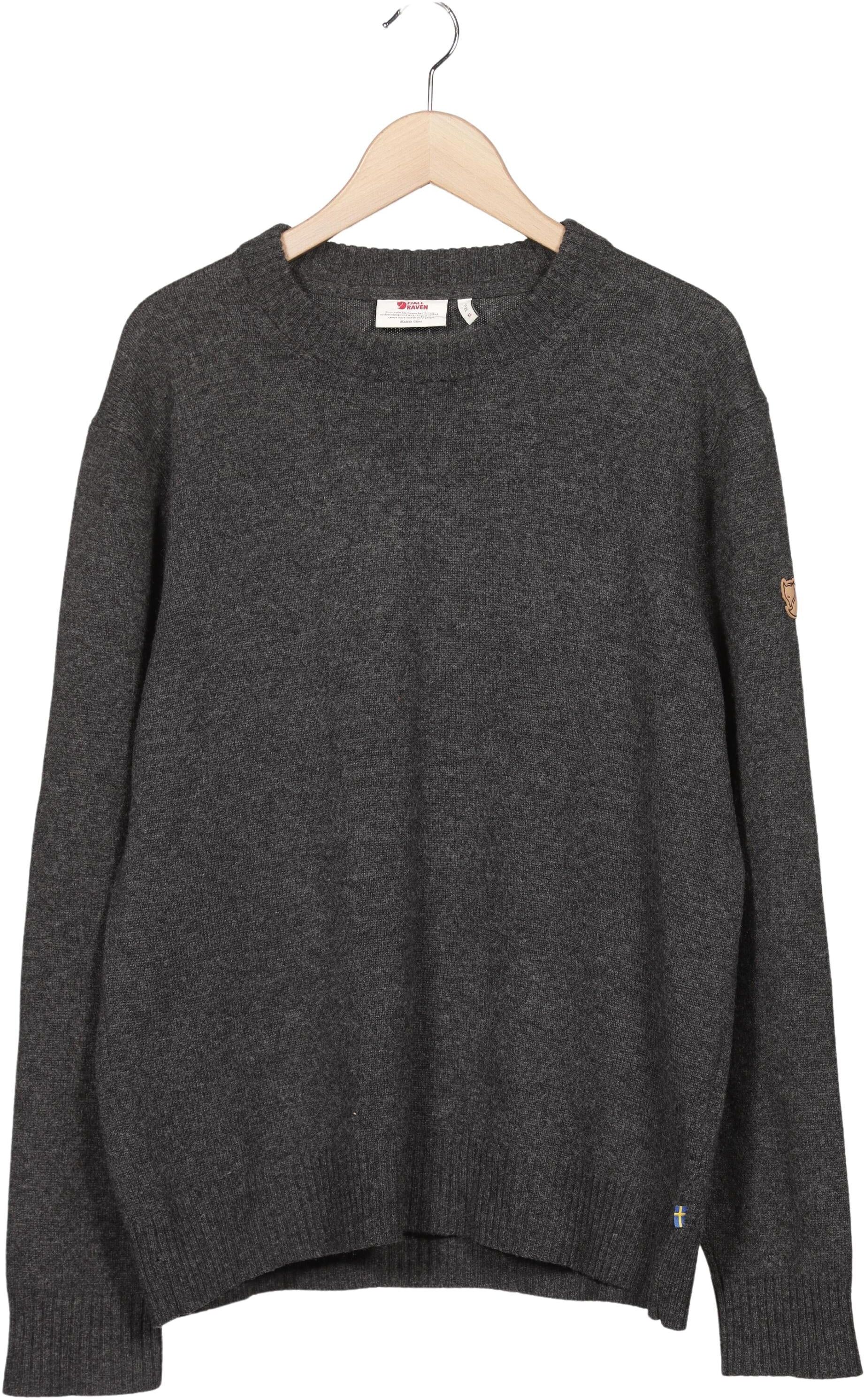 Fjällräven Herren Pullover, Grau, Gr. XL, Wolle - Second Hand
