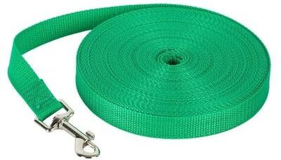 Uplift Essentials High Tensile Nylon Training Lead Multi Length Versatile Traction Rope For Small To Large Dogs green 4 Ft