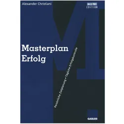 Masterplan Erfolg, Fachbücher von Alexander Christiani
