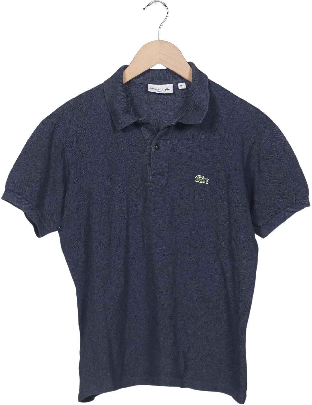 Lacoste Herren Poloshirt, Marineblau, Gr. L (Lacoste 5), Baumwolle - Second Hand