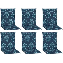 beo 6er Set Bunde M134 Blume hell-blau