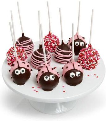 From You Flowers Flowers - Ladybug Cake Pops
