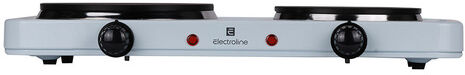 Electroline ELNEXTHOB298BTR piano cottura Nero, Bianco Superficie piana Piastra sigillata 2 Fornello(i)