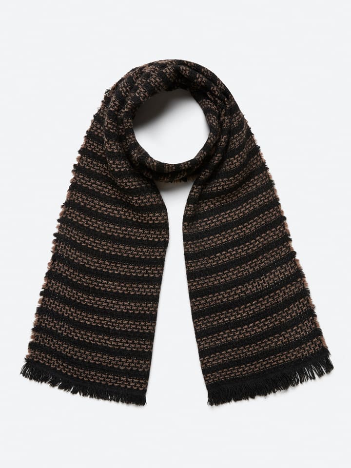 Sisley Schal in Schwarz/ Braun - onesize