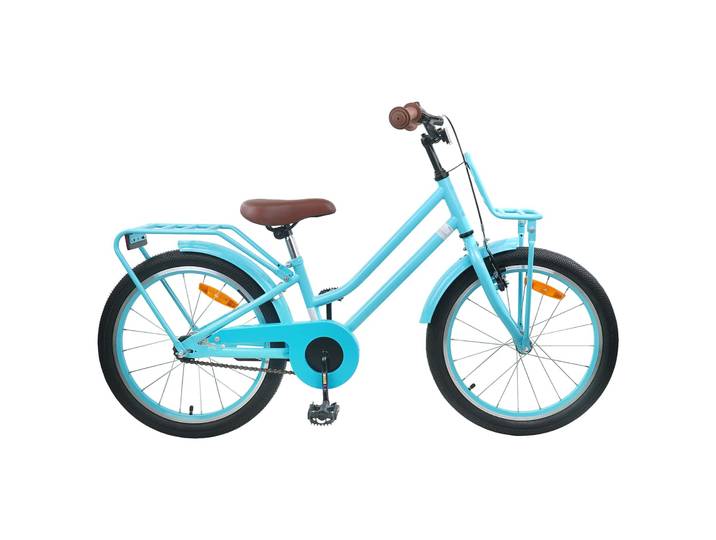 vidaXL Kinderfahrrad 22 Zoll für 7-12 Jahre alt Himmelblau
