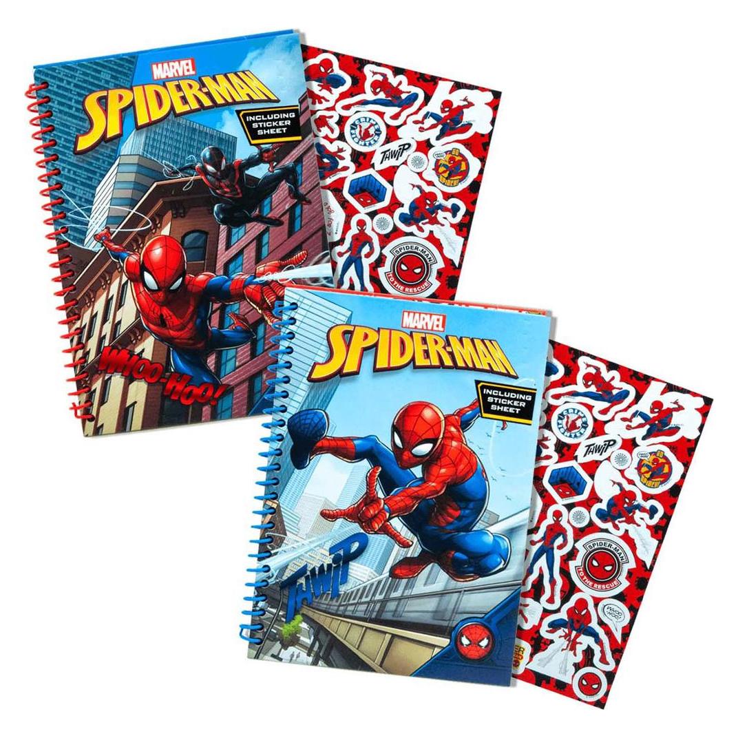 Spiderman -Glitzer-Notizbuch (Blanko, Weicher Einband) (56668638)