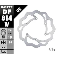 Galfer Bremsscheibe DF814