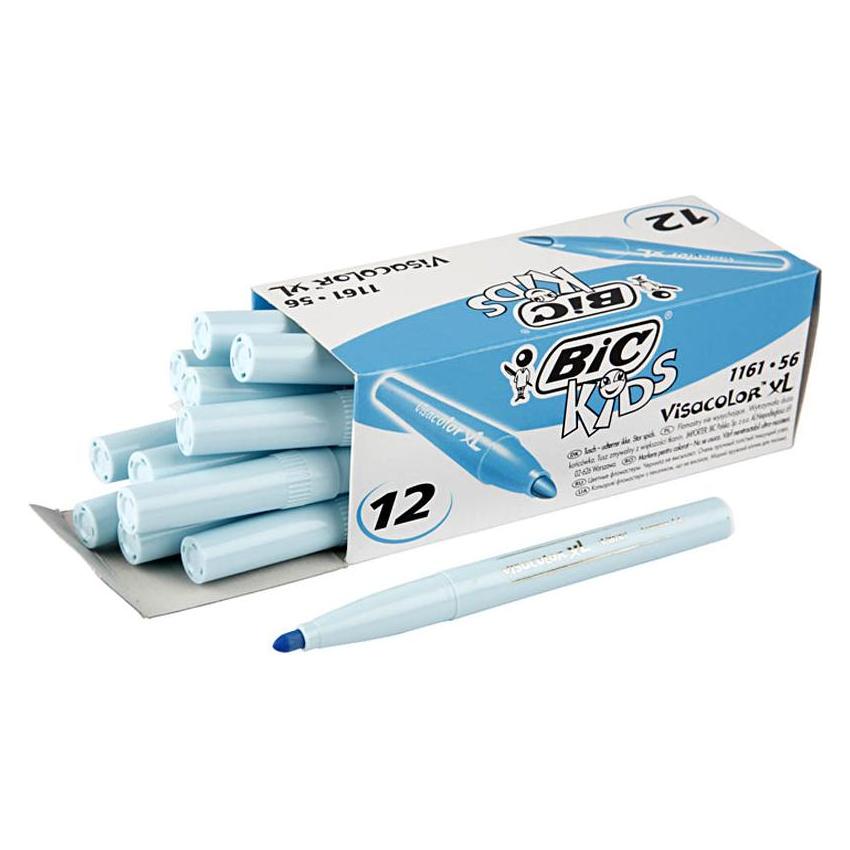 Bic Kids Visacolor XL Himmelblau (12x) (3270220040897)