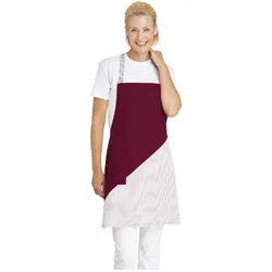 Latzschürze Unisex "11/271" - bordeaux