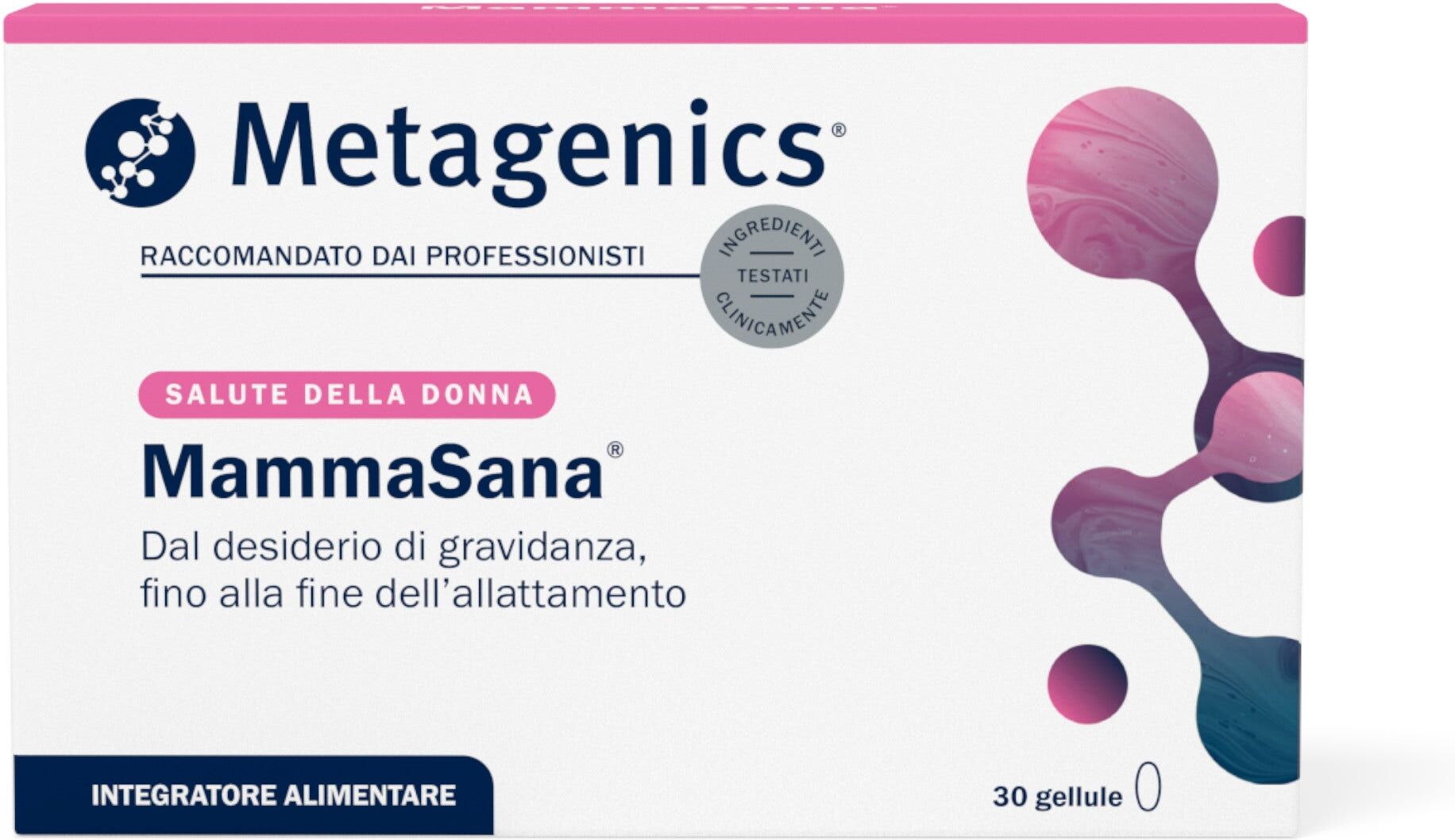 METAGENICS Mamma Sana 30 Softgels 