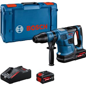 Bosch Bohrhammer PRO GBH18V-36, SDS Max, 18 V / 8 Ah, mit 2 Akkus & Ladegerät, Schlagkraft 7 Joule