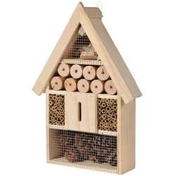 LITTLE FRIENDS Insektenhotel, ca. 29,7 x 9 x 42 cm, Natur