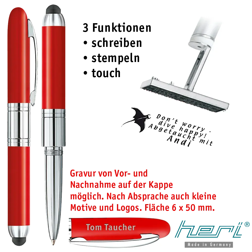 Sub-Base - Smart-Pen - Farbe: Rot