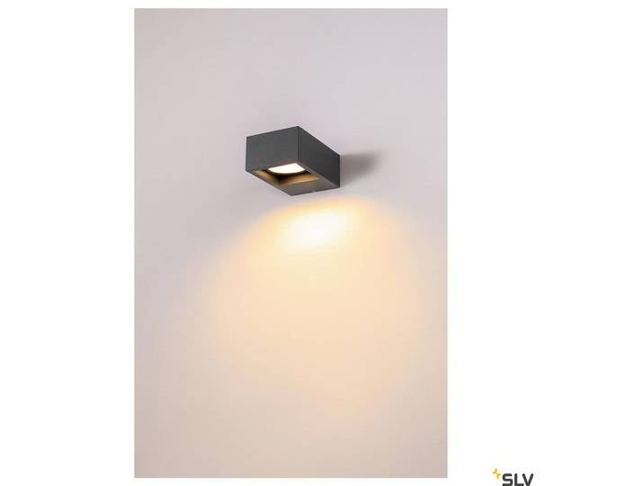 ESKINA FRAME WL\, applique murale LED d'extérieur anthracite CCT switch 3000/4000K