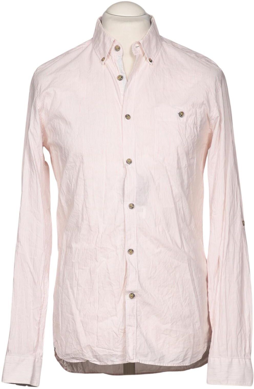 TED Baker Herren Hemd, Pink, Gr. L (Ted Baker 4), Baumwolle - Second Hand