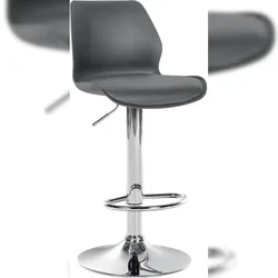 CLP Barhocker Gilbert grau/Kunststoff