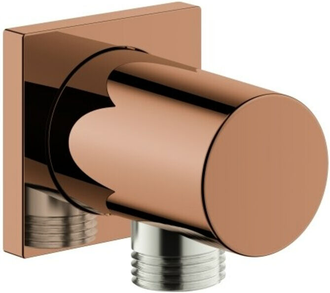 Grohe Wandanschlussbogen Rainshower 1/2", eckige Rosette, warm sunset (27076DA0)