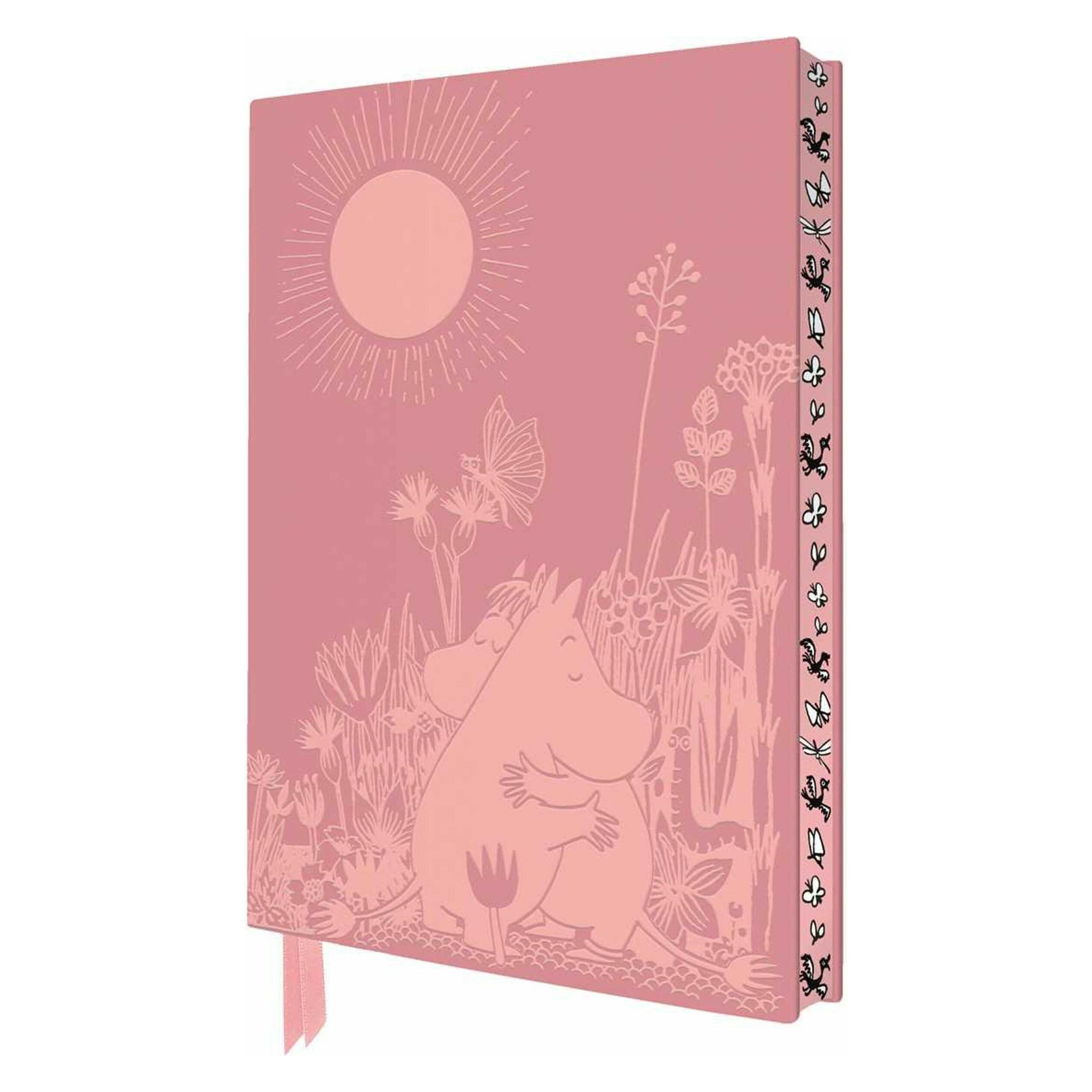 Flame Tree Publishing Exquisit Premium Notizbuch DIN A6: Tove Jansson, Mumin Liebe (A6, Liniert, Harter Einband) (59042823)