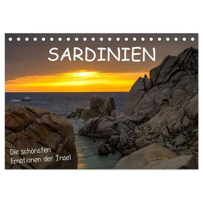 Sardinien - die schönsten Emotionen der Insel (Tischkalender 2027 DIN A5 quer), CALVENDO Monatskalender