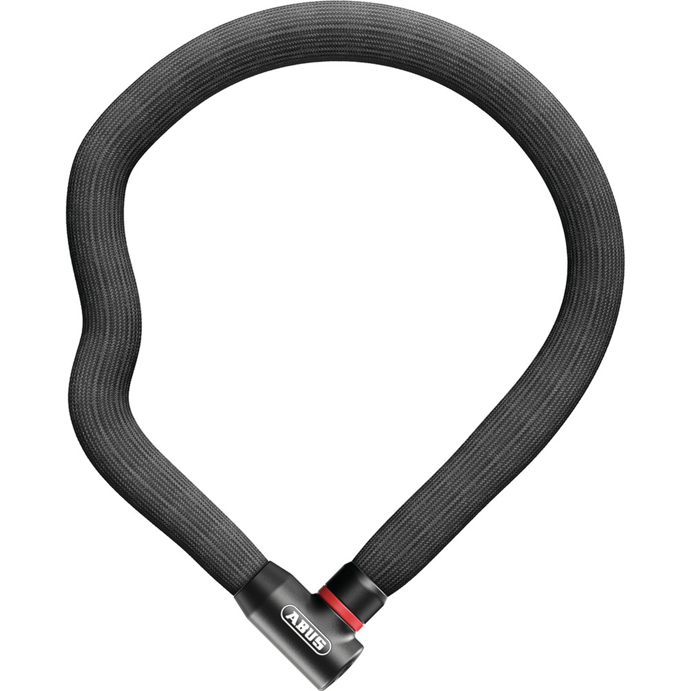 Abus Goose Lock 4204K/110 Kettenschloss Fahrradschlösser schwarz Größe 110CM