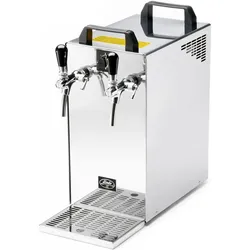 Ich-zapfe Kontakt 40/K Bierzapfanlage 2-leitig, Getränkespender, Silber