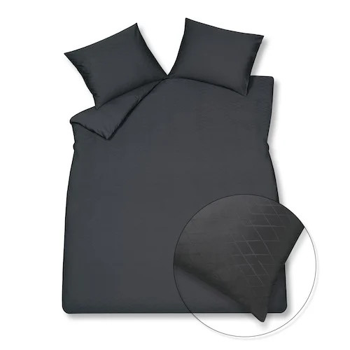 Vandyck Purity Monaco Dekbedovertrek - Off Black