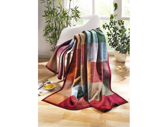 Schlafdecke aus 100% Baumwolle, Multicolor