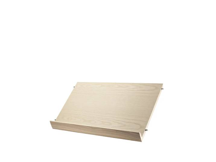 String String Zeitschriftenregal Holz Eschenfurnier, 58x30 cm