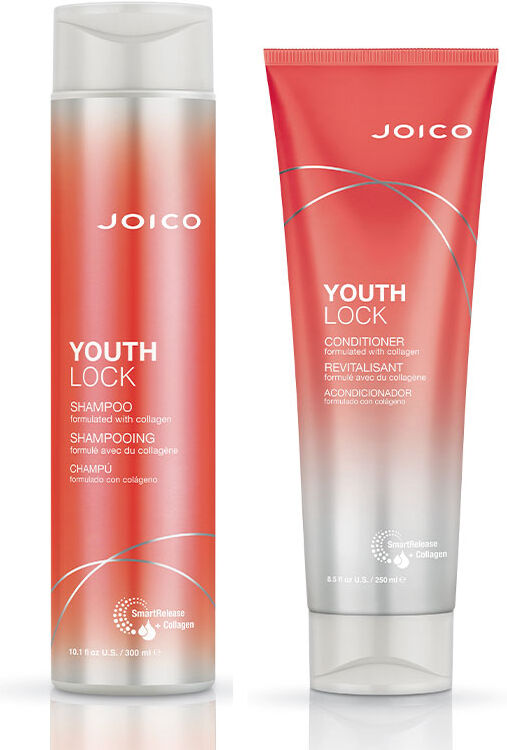 JOICO YouthLock Shampoo 300ml & Conditioner 250ml Duo