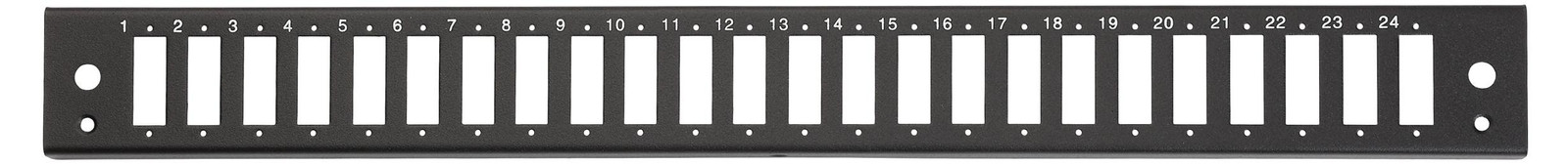Equip 19 inch Patchpanel 24xSC-Duplex 1U Staal
