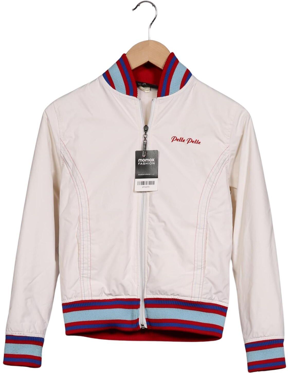 pelle pelle Damen Jacke, Cremeweiß, Gr. XS, Synthetik - Second Hand