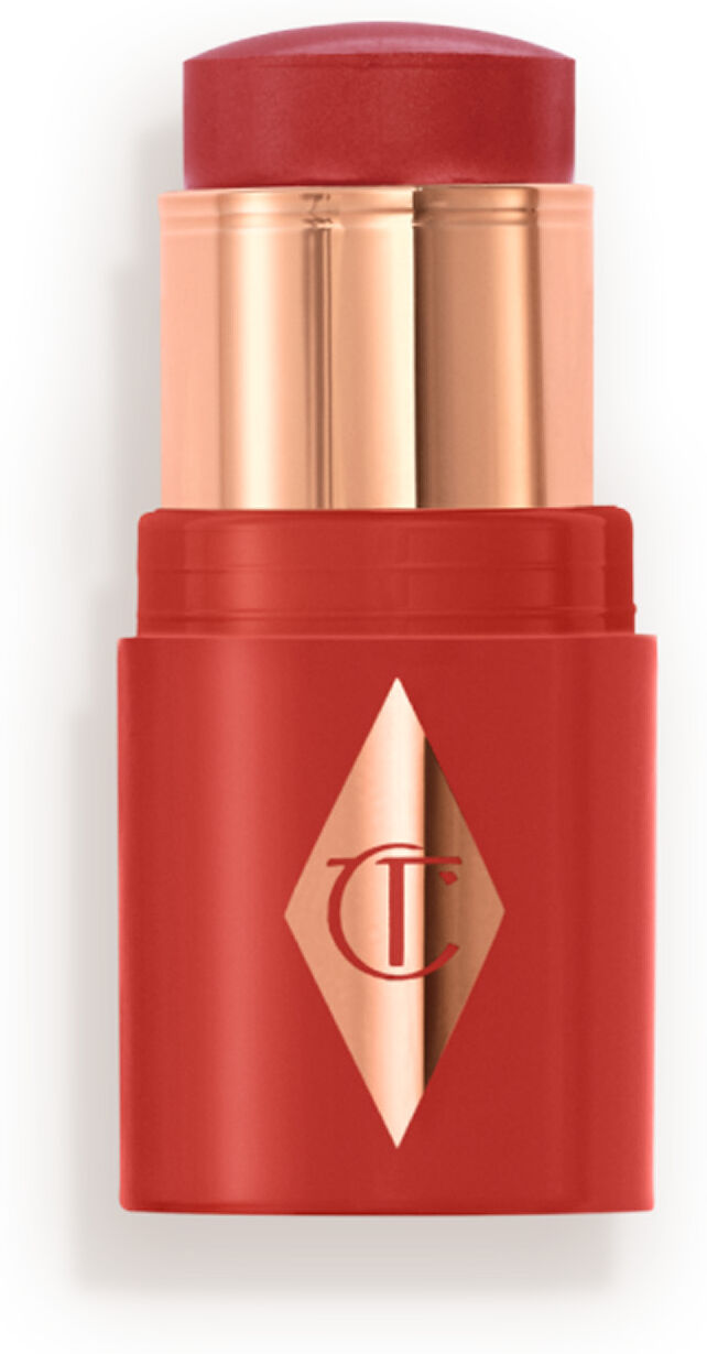 Mini Unreal Blush Healthy Glow Stick - Cherry Glow Charlotte Tilbury 225 Mini Unreal Blush Healthy Glow Stick Size: