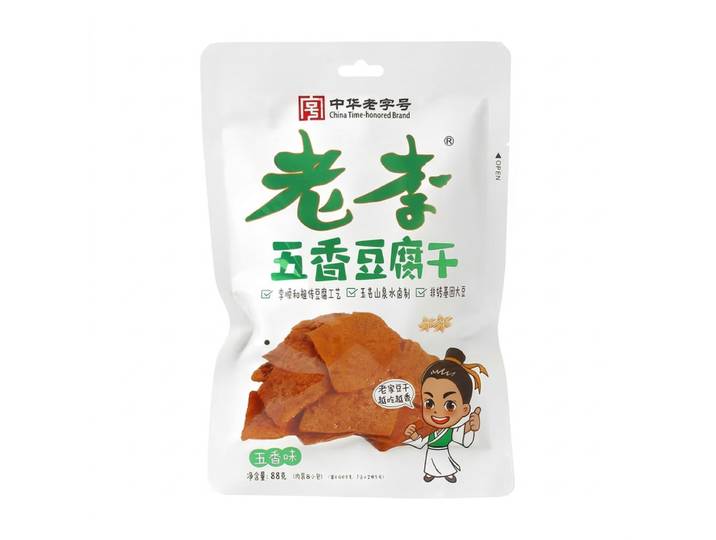 Laoli Tofu séché (cinq épices) 88 g