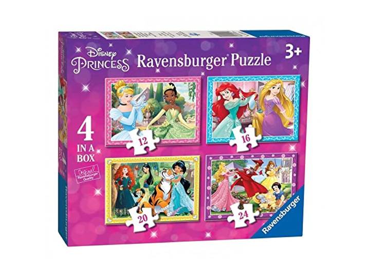 Ravensburger puzzel Disney Princess - 12+16+20+24 stukjes - kinderpuzzel