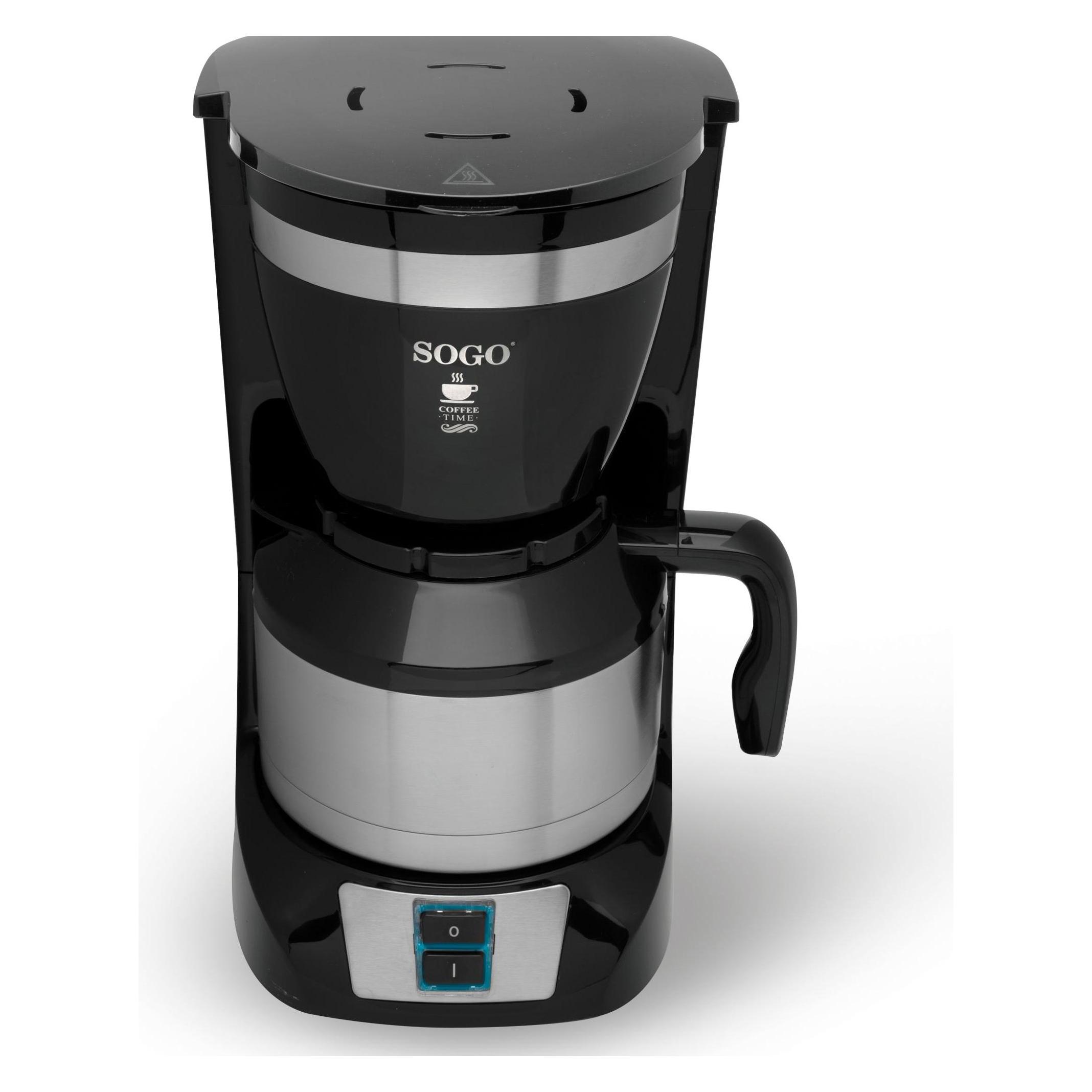 Sogo DRIP COFFEE MAKER THERMOS JAR - 10 CUPS - 1L - 800W (CAF-SS-5660)
