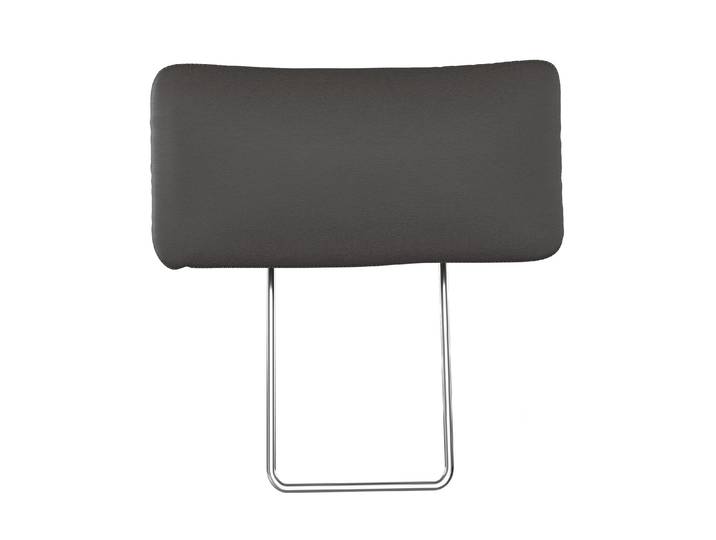 Kopfstütze, Braun (Mokka), 50x25x12 cm, Naturleder, Polsterauflagen, Modern, SIT & MORE