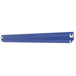Regalbegrenzung Biedrax 50 cm, Blau – Schutz gegen Herausfallen von Gegenständen