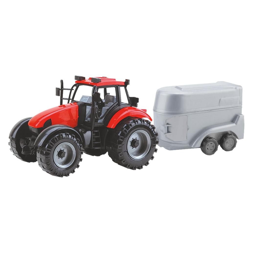 Idena Iden Berlin Traktor mit Anhänger (33648001)