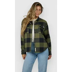 Salty Crew Fathom Flannel Hemd olive Gr. L