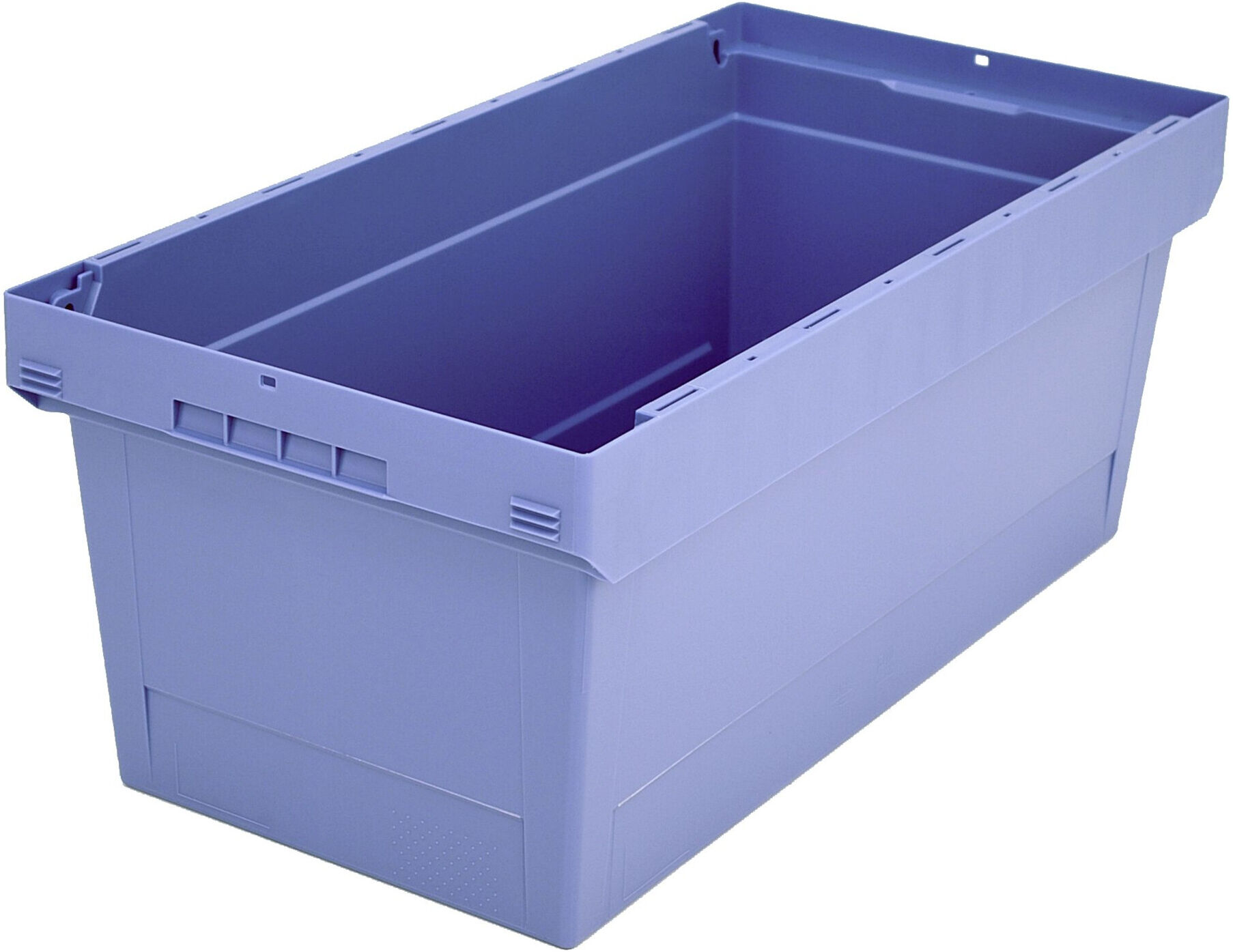 Bito Mehrwegbehälter ohne Zubehör/Gefahrgut / MB 84321 L800xB400xH353 mm, taubenblau (5045)