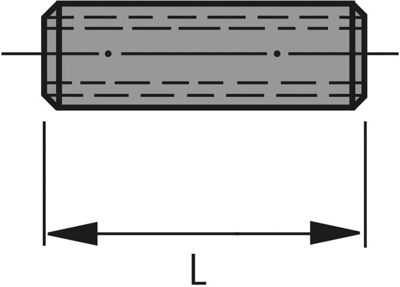 Hettich MB-Gewindehülse M4, 15mm Bohr, Durchmesser 5mm, 63016 Stahl, verzinkt (063016)