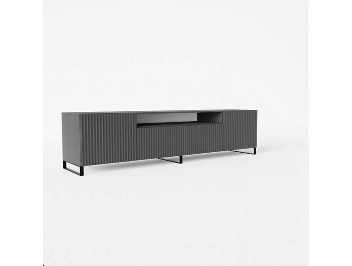 LOWBOARD VAREN 200/41/40 cm, Stand-TV-Schrank Graphitfarben
