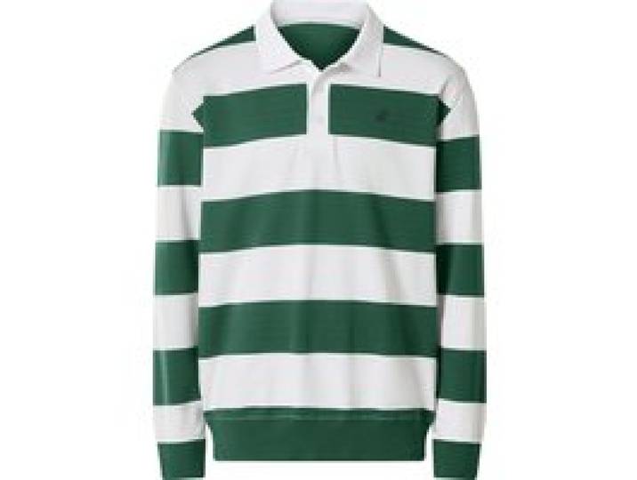 ESMARA MEN U.S. Grand Polo Maillot de rugby homme (Vert, L)
