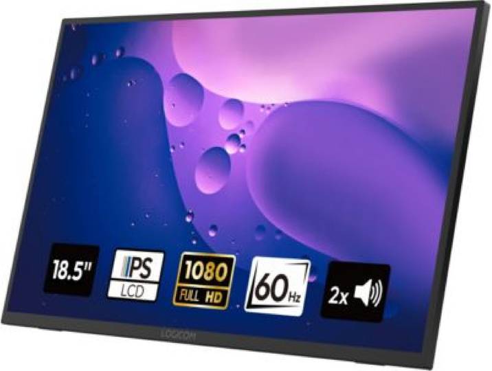 Logicom - Ecran Pc Portable Nomad Xl 18 Full Hd Ips Support Intégré Pliable