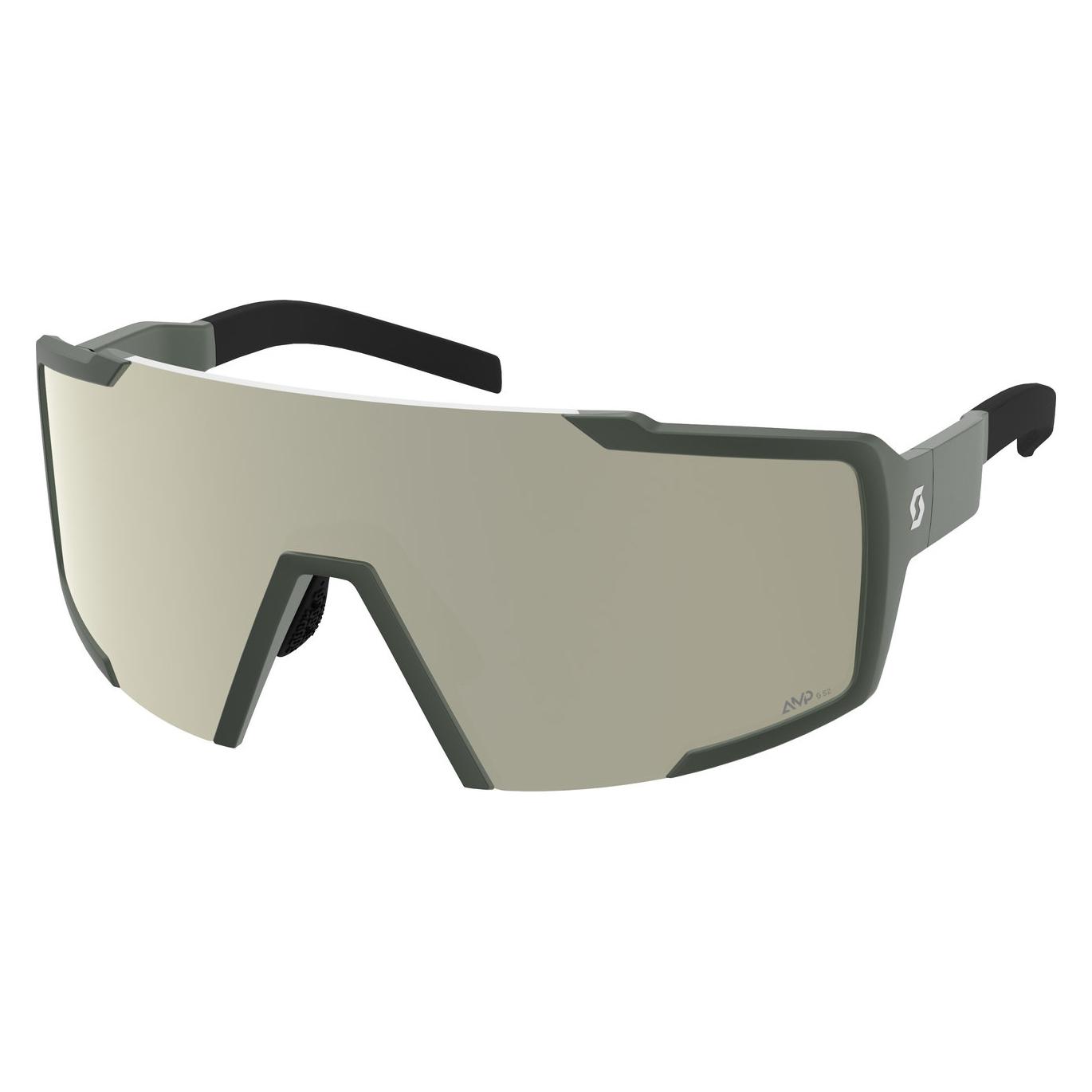 Scott Sports Sunglasses Shield S2 (Kaki Green, Weiss) (67718920)