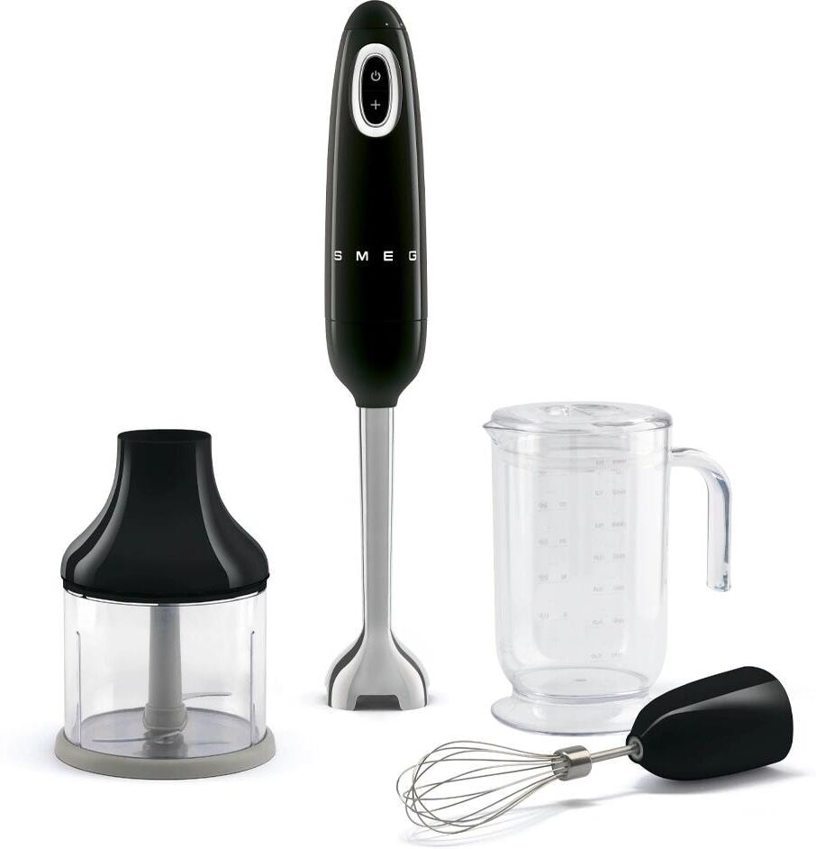 SMEG Stabmixer "HBF03 WhEU", schwarz, B:6,5cm H:41,4cm T:6,5cm, Mixer, Stabmixer schwarz Einheitsgröße