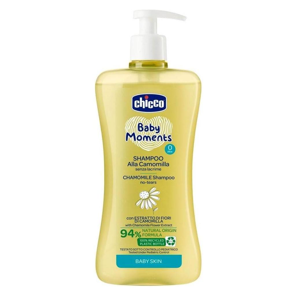 Chicco Chamomile Shampoo 500ml Gentle And Soothing Hair Care For Children (00012799000000)